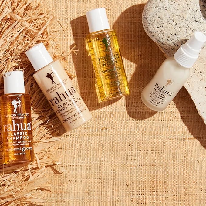 Rahua Classic Hair Shampoo/For All Hair Types/Made With Organic Ingredients/Safe For Color Treated Hair (2 Fl Oz (Pack of 1), Fresh)-FemmiqueWomen