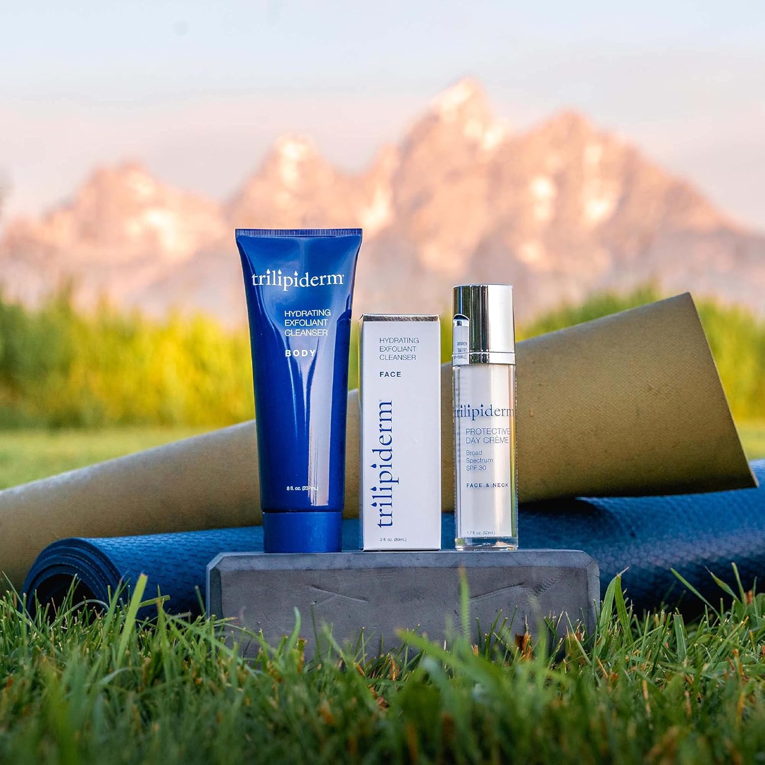 Trilipiderm Hydrating Exfoliant Cleanser – 3-in-1 Body Wash, Scrub, and Hydrator, 8 Ounce Tube-FemmiqueWomen