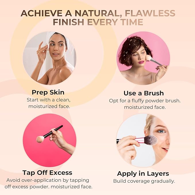 (8 Ounce) (Deep Tan) Foundation Powder Refill By Sweet Face Minerals, Lightweight Mineral Loose Makeup Powder with SPF 20, Full Coverage Flawless Finish, Talc-free, Cruelty-Free, Refillable Pouch-FemmiqueWomen