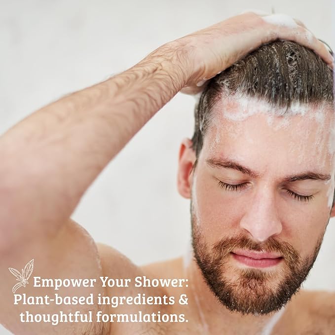 Pharmacopia Verbena Shampoo - Natural Hair Care with Plant Based & Organic Ingredients Aloe Vera, Jojoba Oil, Coconut Oil, and Chamomile Extract - Vegan, Cruelty Free, No Parabens or Sulfates, 16 oz-FemmiqueWomen