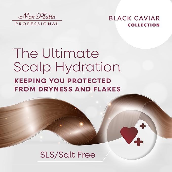 Mon Platin Black Caviar Total Clean Anti-Dandruff Shampoo - 500ml (17oz)-FemmiqueWomen