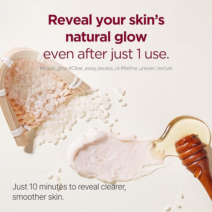 PONGDANG Nourishing Rice-Paste Wash-Off Mask | Gentle Exfoliation & Oil Control | Hydrating Care with Organic Rice Extract & Antioxidants | Helps Improve Skin Tone & Texture | Korean Skin Care-FemmiqueWomen