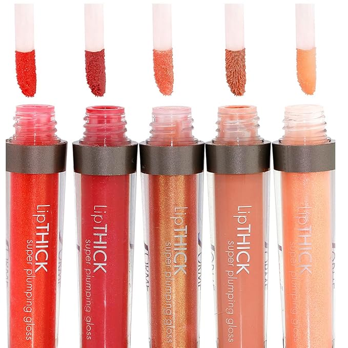 Sorme Cosmetics LipThick Plumping Gloss in Meltdown | Hydrating Plumping Lip Gloss Enriched with Vitamins and Botanicals | Lip Plumping Gloss with Maxi-Lip Peptides | Cruelty-Free Lip Makeup-FemmiqueWomen