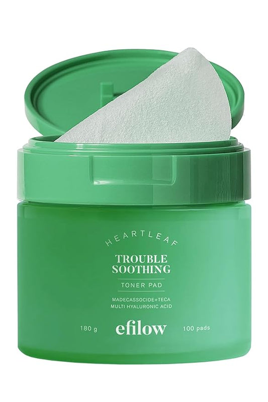 Heartleaf Biome Trouble Calming Pad 100 Sheets | Soothing Cleansing Pads for Face Redness and Sensitivity | Pure & Refreshing Korean Face Pads-FemmiqueWomen