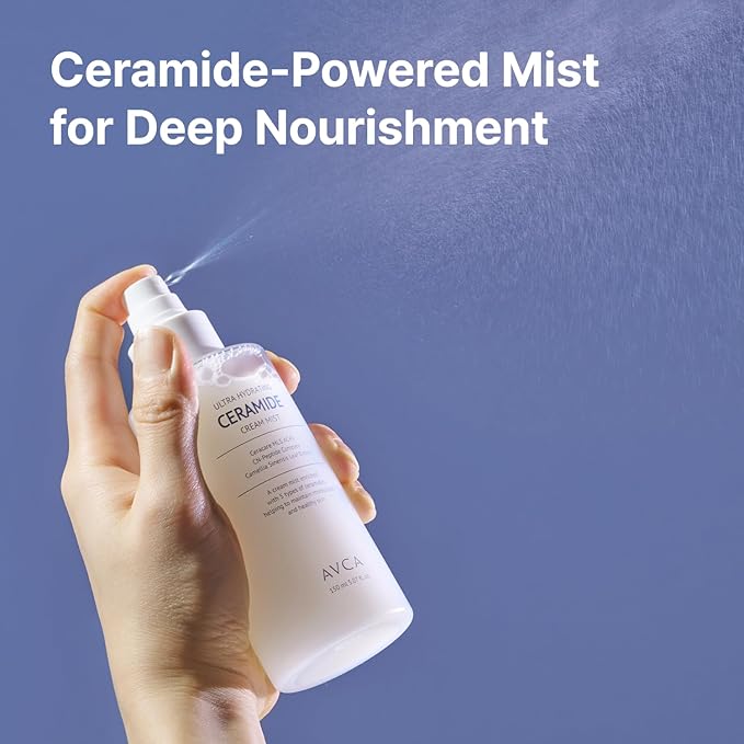 AVCA Ceramide Cream Mist for Deep Hydration and Dewy Glow 5.07 oz-FemmiqueWomen