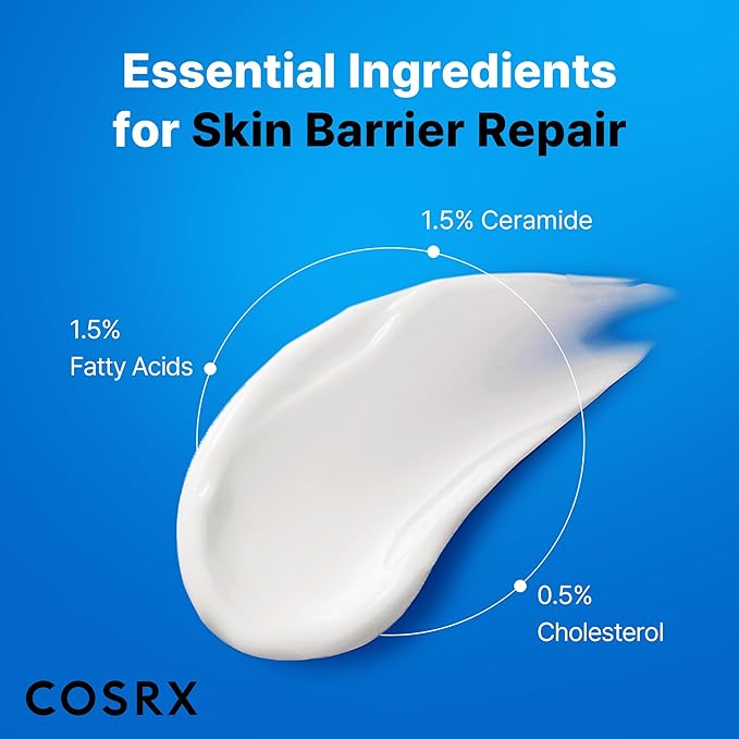 COSRX Ceramide Skin Barrier Moisturizer for Face with 7 Ceramides, Hyaluronic Acid & Panthenol for All Skin Types, 2.7 fl.oz, Korean Skin Care-FemmiqueWomen