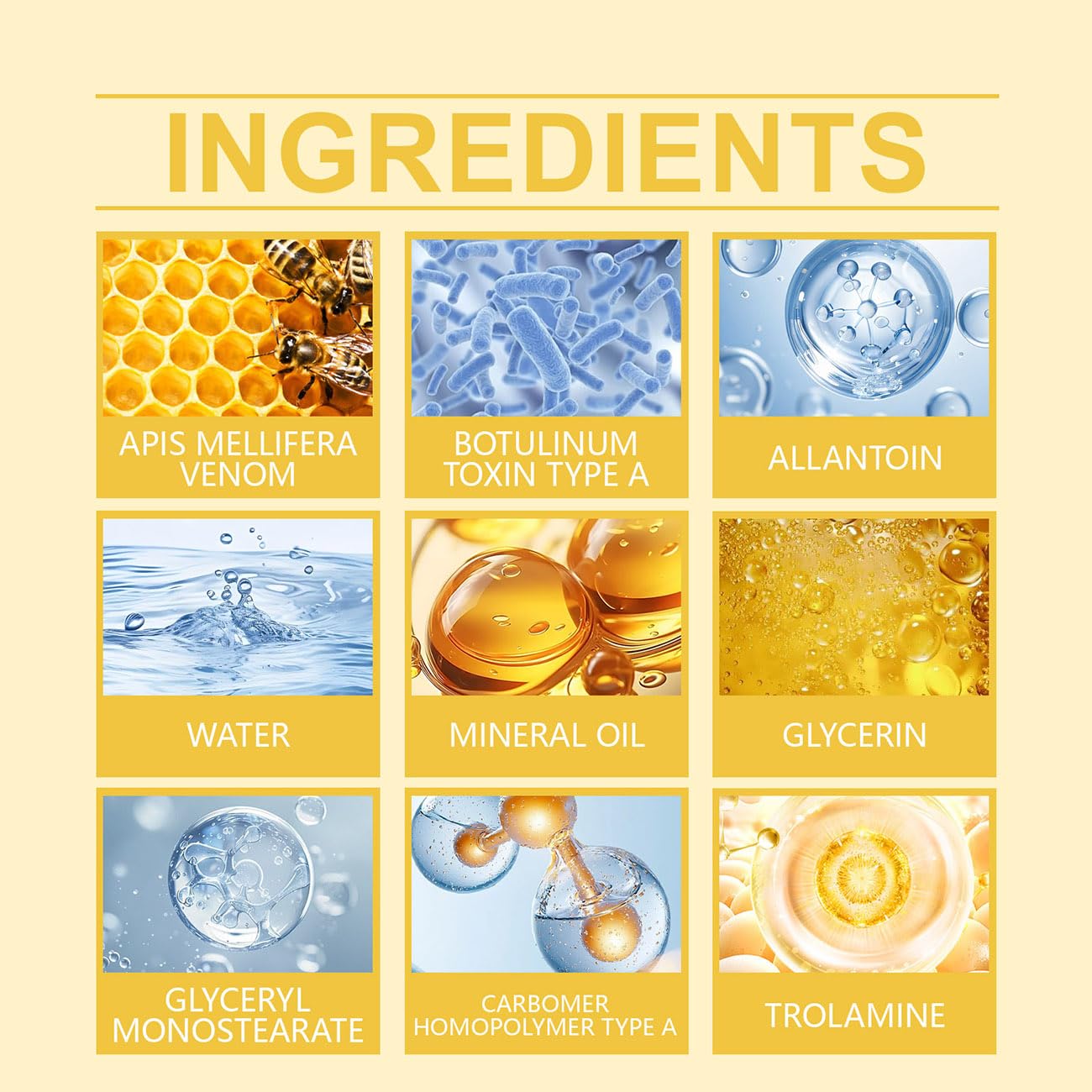 2 PCS Bee Venom Cream 2025 New Bee Venom Advanced Joint and Bone Cream Effective for Back, Neck, Hands,Knee-FemmiqueWomen