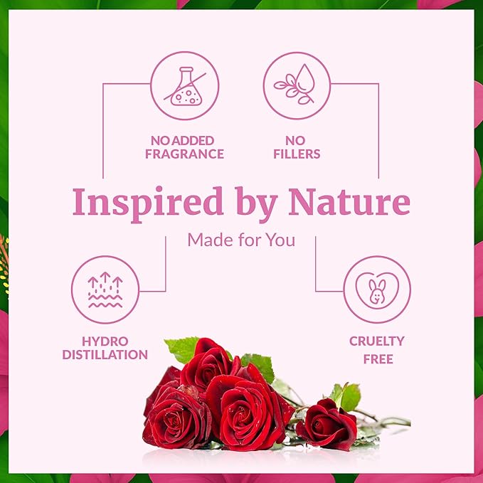 SVA ORGANICS Rose Water 4oz (118 ml) Refreshing Rose Water Spray for Skin Care, Skin Hydration, Bath, Soaps, Haircare & Aromatherapy-FemmiqueWomen