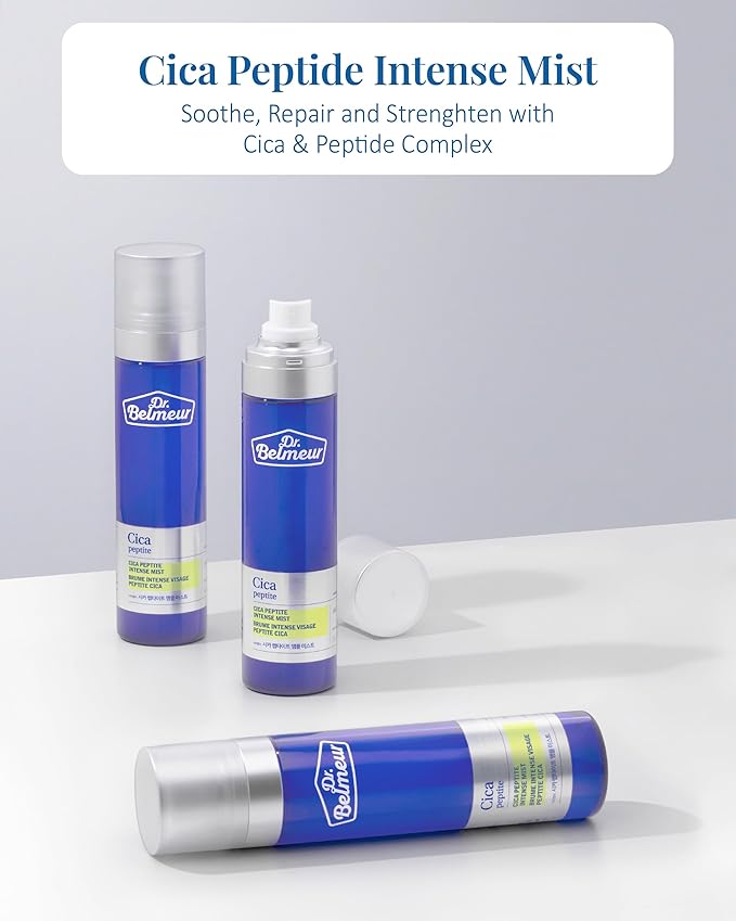 Advanced CICA Intense Mist for Sensitive Skin (4.1fl oz) - Ultra Fine Mist for Soothe, Hydrate. Korean Skin Care. Centella Asiatica, Betaine.-FemmiqueWomen