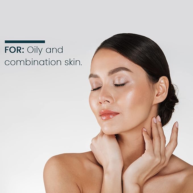 Azelaic Toner & Drying Lotion Duo - Face Treatment Set for Rosacea & Cystic Acne, Soothing Redness Relief, Shrinks Whiteheads & Pores | Normal to Oily Skin-FemmiqueWomen