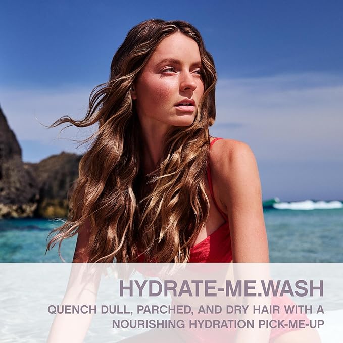 KEVIN.MURPHY HYDRATE-ME.WASH - Hydrating Shampoo for Natural & Coloured Hair - For Dull, Parched & Dry Hair - Deep Nourish Shampoos - 250 ml / 8.4 fl oz-FemmiqueWomen