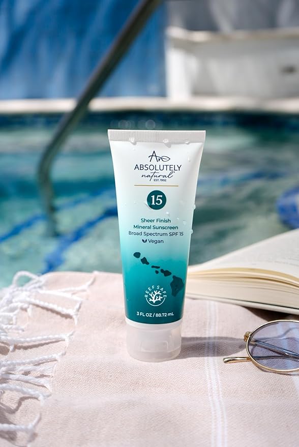 SPF 15 Mineral Sunscreen - Broad Spectrum Water Resistant Moisturizer Lotion For Body & Face - With Non-Nano Zinc Oxide, Vitamin E, & Antioxidants - Made in USA, 3 Oz-FemmiqueWomen