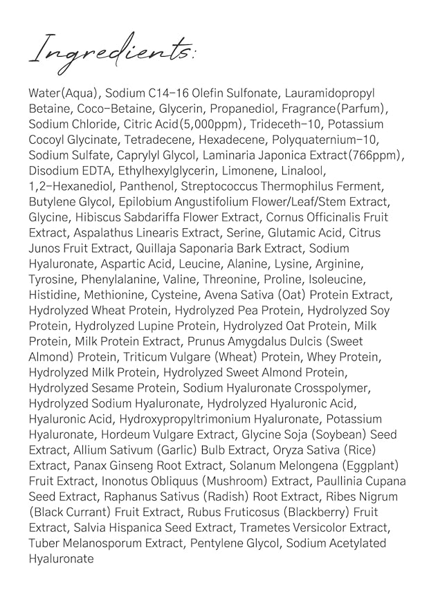 laferme Laminaria Shampoo with Organic Ingredient, Korean Clarifying Shampoo, Hydrating for Dry Hair, Strengthening for Weak Hair, Sulfate & Paraben-Free, for Women & Men, 33.8 FL OZ, Pear & Freesia-FemmiqueWomen