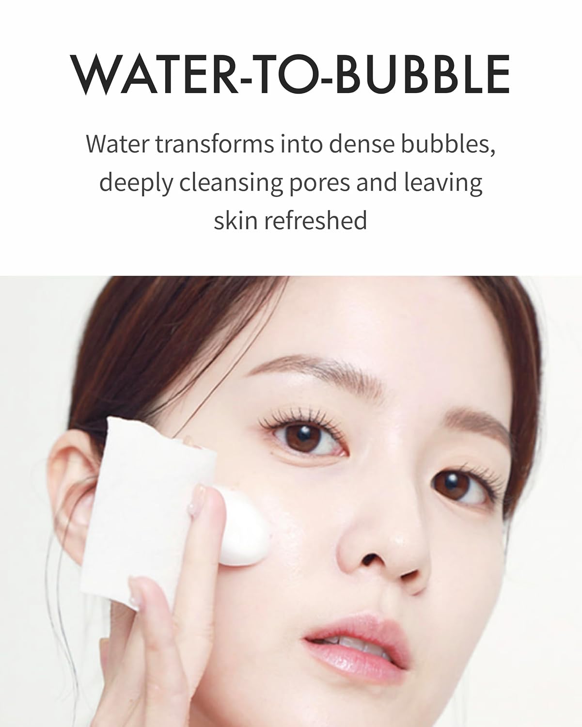 REJURAN® Moisture Bubble Cleansing Water, c-PDRN® - Facial Foaming Cleanser with PDRx, pH-Balanced and Hydrating, Micellar Water for Makeup Removal, Korean Skin Care (5.07 fl oz)-FemmiqueWomen
