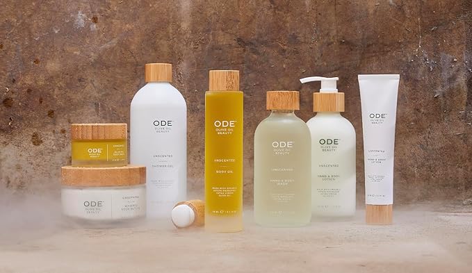 McEvoy Ranch Unscented Hand & Body Wash (2-pack) by ODE Olive Oil Beauty, Organic EVOO, California Made, Nourishing Foaming Wash-FemmiqueWomen