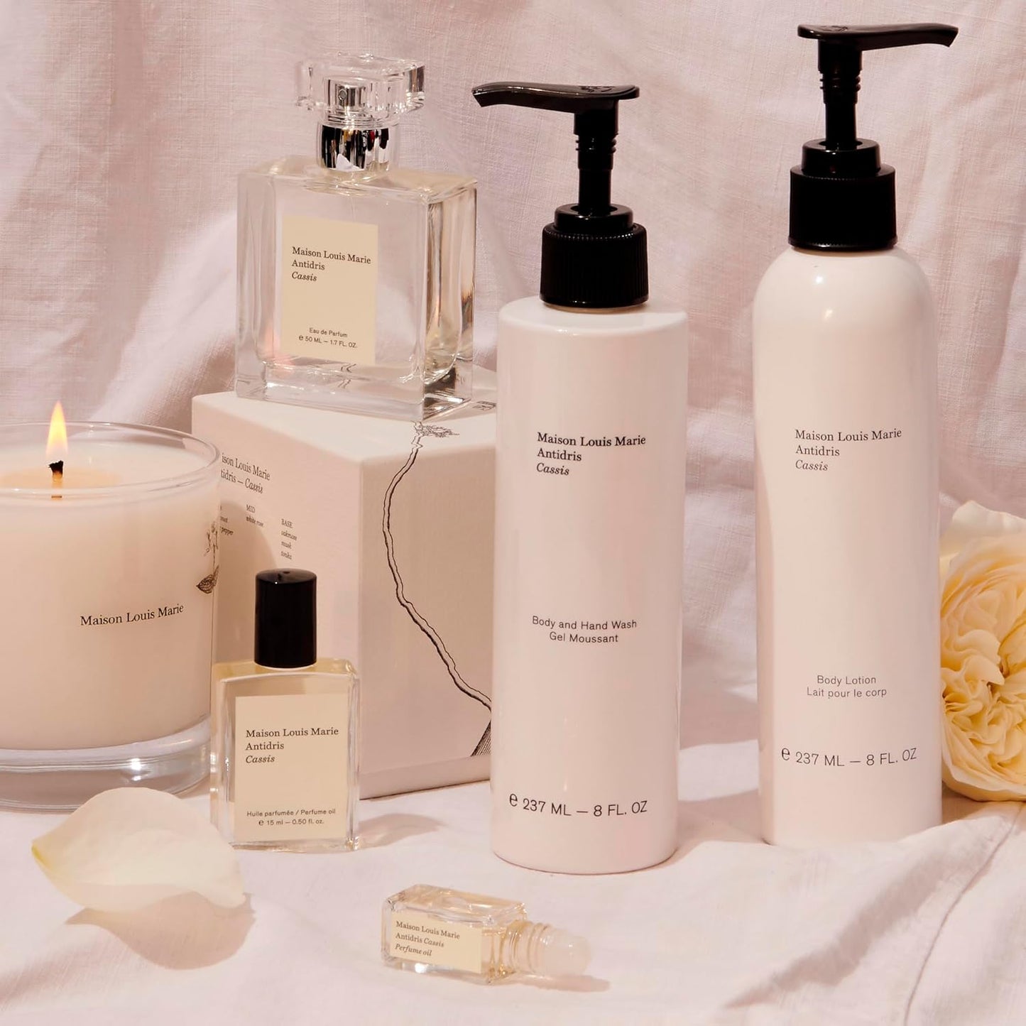 Maison Louis Marie - Antidris Cassis Natural Roll-On Perfume Oil Sample | Luxury Clean Beauty + Non-Toxic Fragrance (0.1 fl oz | 3 ml)-FemmiqueWomen