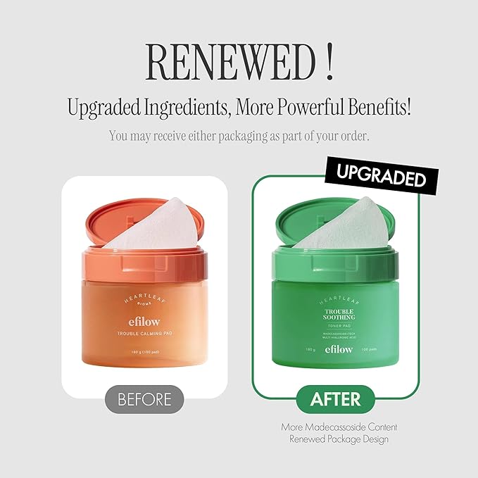 Heartleaf Biome Trouble Calming Pad 100 Sheets | Soothing Cleansing Pads for Face Redness and Sensitivity | Pure & Refreshing Korean Face Pads-FemmiqueWomen