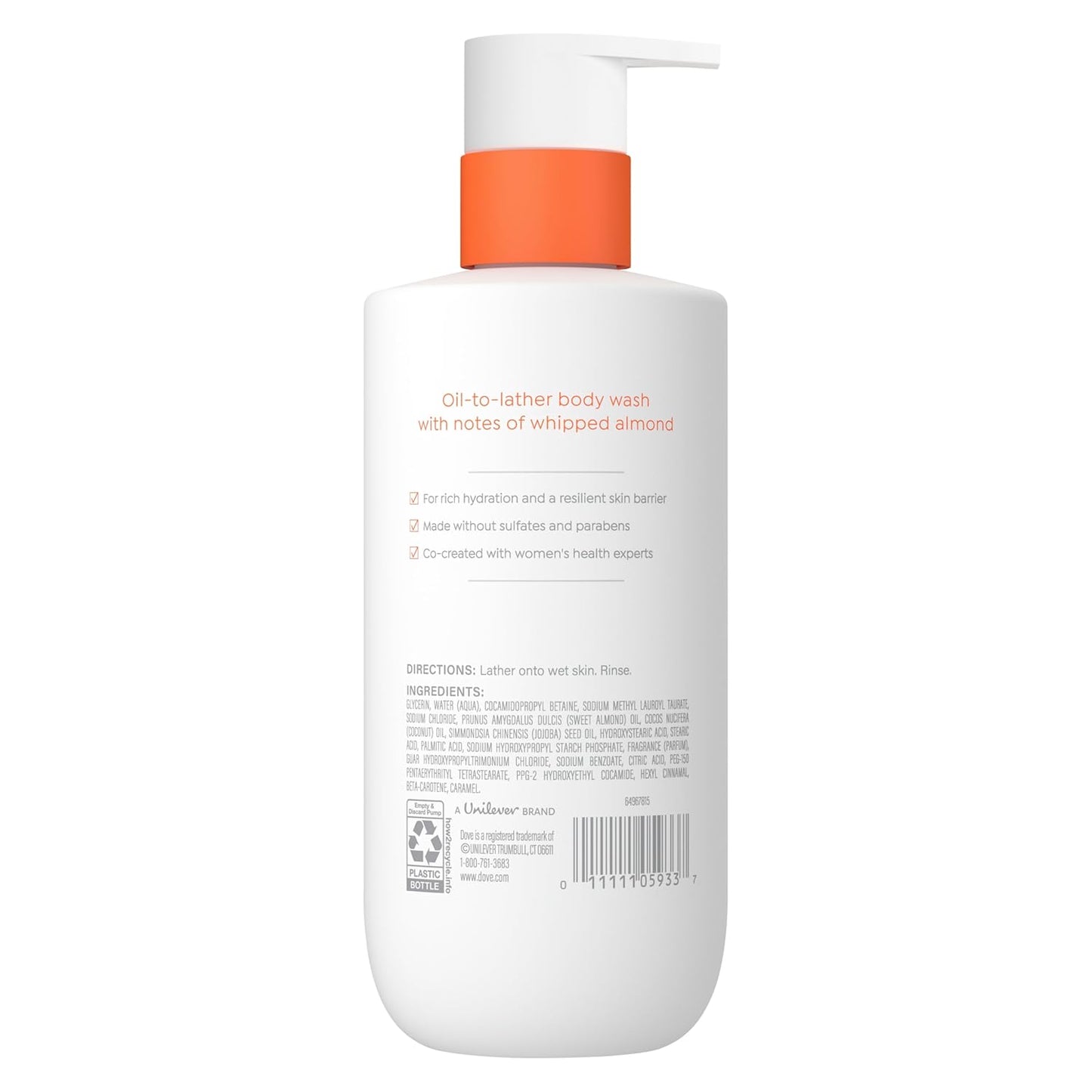 Dove Shower Body Oil Wash – Ultra-Moisturizing Cleansing Oil for Dry & Itchy Skin 14.2 oz-FemmiqueWomen