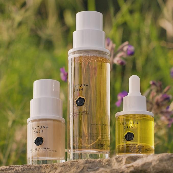 Furtuna Skin Micellar Cleansing Essence Water - Dual-Use Cleanser & Toner, Nutrient-Rich, pH Balanced, Organic Botanicals, Dermatologist Approved-FemmiqueWomen