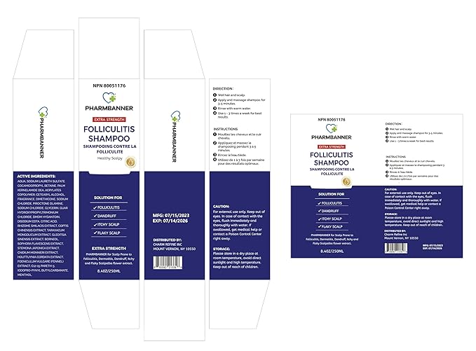 Anti-Fungal Shampoo for Folliculitis, Seborrheic Dermatitis, Scalp Psoriasis - Relieves Itchy & Dry Scalp-FemmiqueWomen