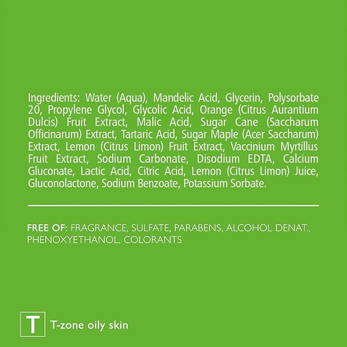 Face & Body Breakout Solution - 3% Mandelic Acid Helps Clarify Blemish & Acne Prone Skin, Face, Back & Chest Pimples Exfoliating & Clearing Treatment, SEBO-ALMOND-CLARIS, 6.42 fl oz-FemmiqueWomen