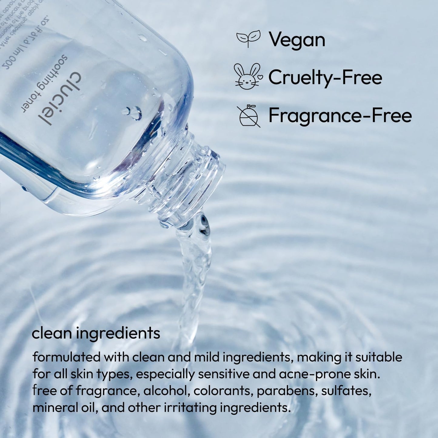 Soothing Toner I Soothing pH-Balanced Toner, Light-Weight, Calms Skin, Refreshing, Hydrating, Gentle Exfoliator, Cruelty Free (200ml / 6.76 fl.oz)-FemmiqueWomen