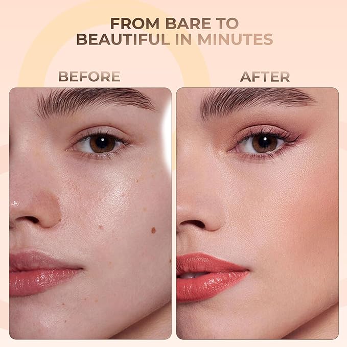 (8 Ounce) (Fair Shade 1) Foundation Powder Refill By Sweet Face Minerals, Lightweight Mineral Loose Makeup Powder with SPF 20, Full Coverage Flawless Finish, Talc-free, Cruelty-Free, Refill Pouch-FemmiqueWomen