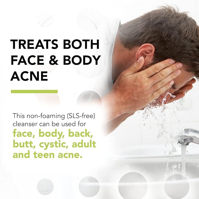 humane Regular-Strength Acne Wash, Clarifying Toner and Oil-Free Moisturizer Bundle - 5% Benzoyl Peroxide Acne Treatment-FemmiqueWomen