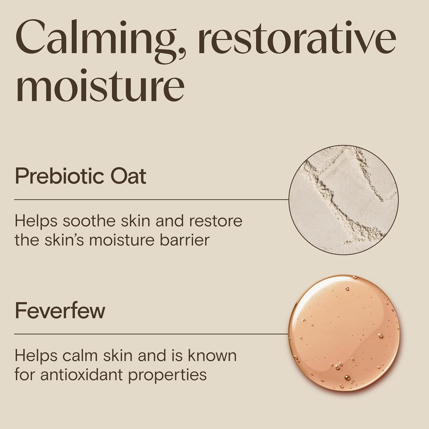 Aveeno Calm + Restore Oat Gel Facial Moisturizer for Sensitive Skin, Fast-Absorbing, Soothing Lightweight Gel Cream with Prebiotic Oat & Feverfew, Fragrance-Free & Hypoallergenic, 1.7 oz-FemmiqueWomen