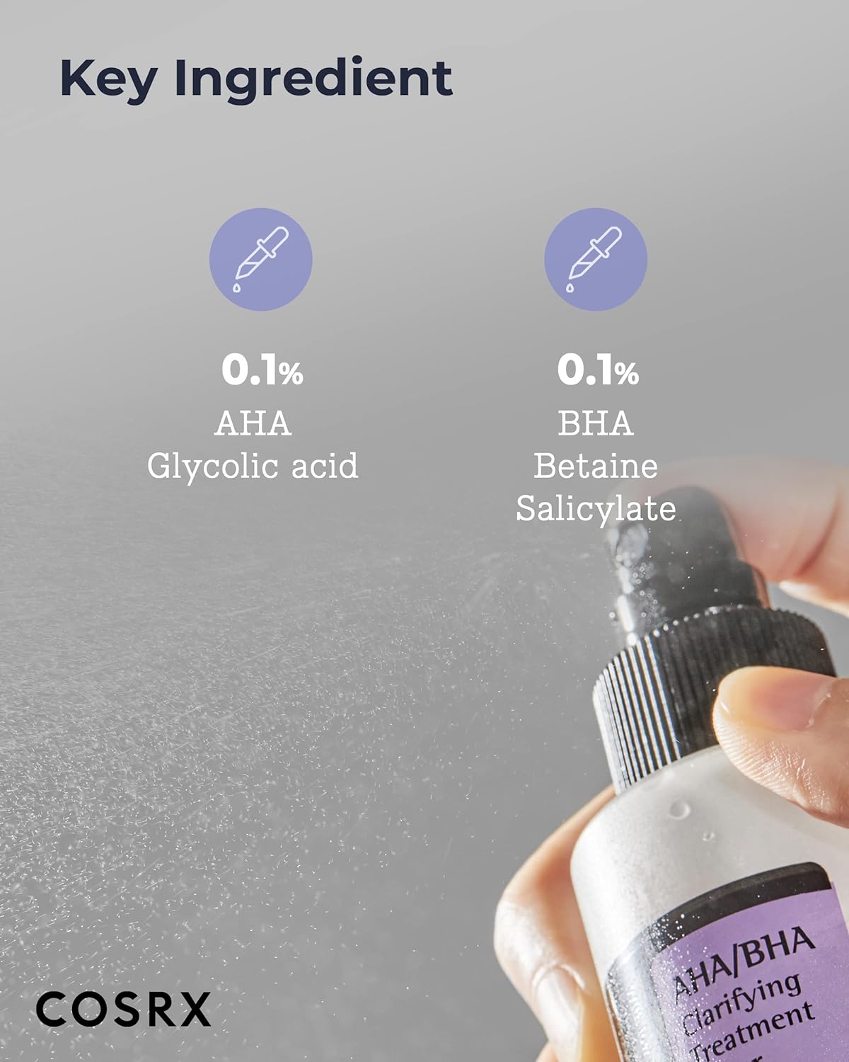 COSRX AHA/BHA Treatment Toner 5.07 fl.oz/ 150ml, Facial Exfoliating Spray for Whiteheads, Pores, & Uneven Skin, Korean Toner, Not Tested on Animals, No Parabens, No Sulfates, Korean Skin Care-FemmiqueWomen