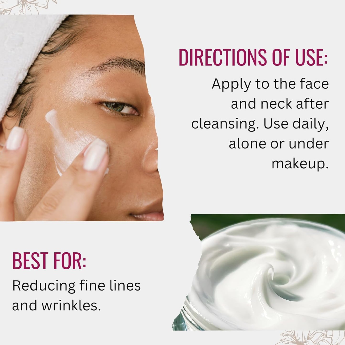 Natural Bee Venom Face Lift Treatment Cream with Active Manuka Honey, Shea, Cocoa Butter, and Jojoba – Nature’s Most Powerful Solution!-FemmiqueWomen