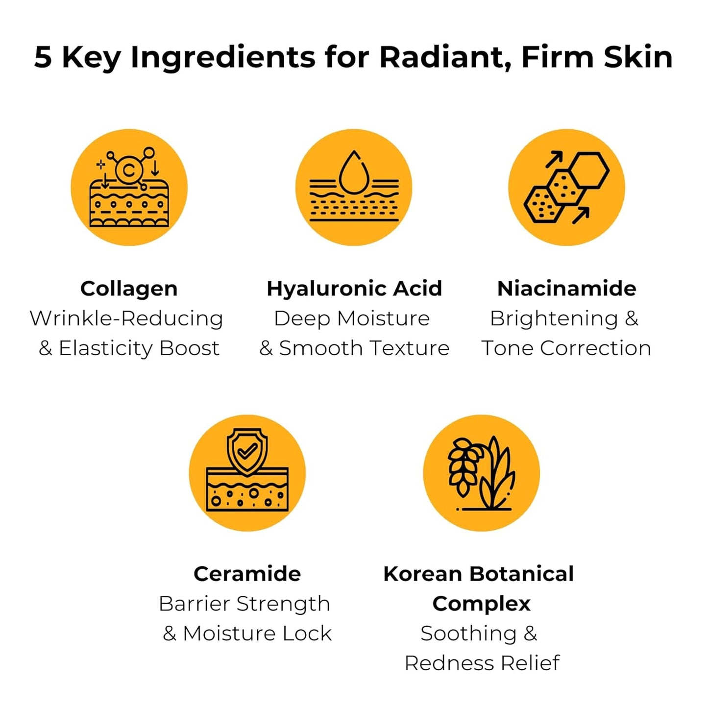 BMBCO 24K Gold Firming Cream – Anti-Aging Moisturizer with Collagen & Hyaluronic Acid | Wrinkle Repair for Face, Neck & Eyes | Korean Skincare – 50ml / 1.69 fl oz-FemmiqueWomen