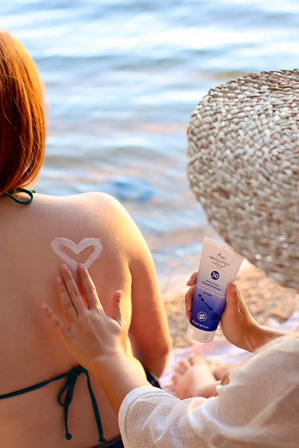 SPF 30 Mineral Sunscreen - Broad Spectrum Water Resistant Moisturizer Lotion For Body & Face - With Non-Nano Zinc Oxide, Vitamin E, & Antioxidants - Made in USA, 3 Oz-FemmiqueWomen