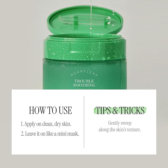 Heartleaf Biome Trouble Calming Pad 100 Sheets | Soothing Cleansing Pads for Face Redness and Sensitivity | Pure & Refreshing Korean Face Pads-FemmiqueWomen