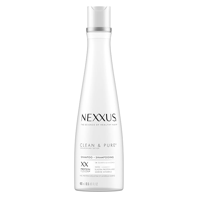 Nexxus Clean and Pure Clarifying Shampoo With ProteinFusion, For Nourished Hair Paraben-Free 13.5 oz-FemmiqueWomen