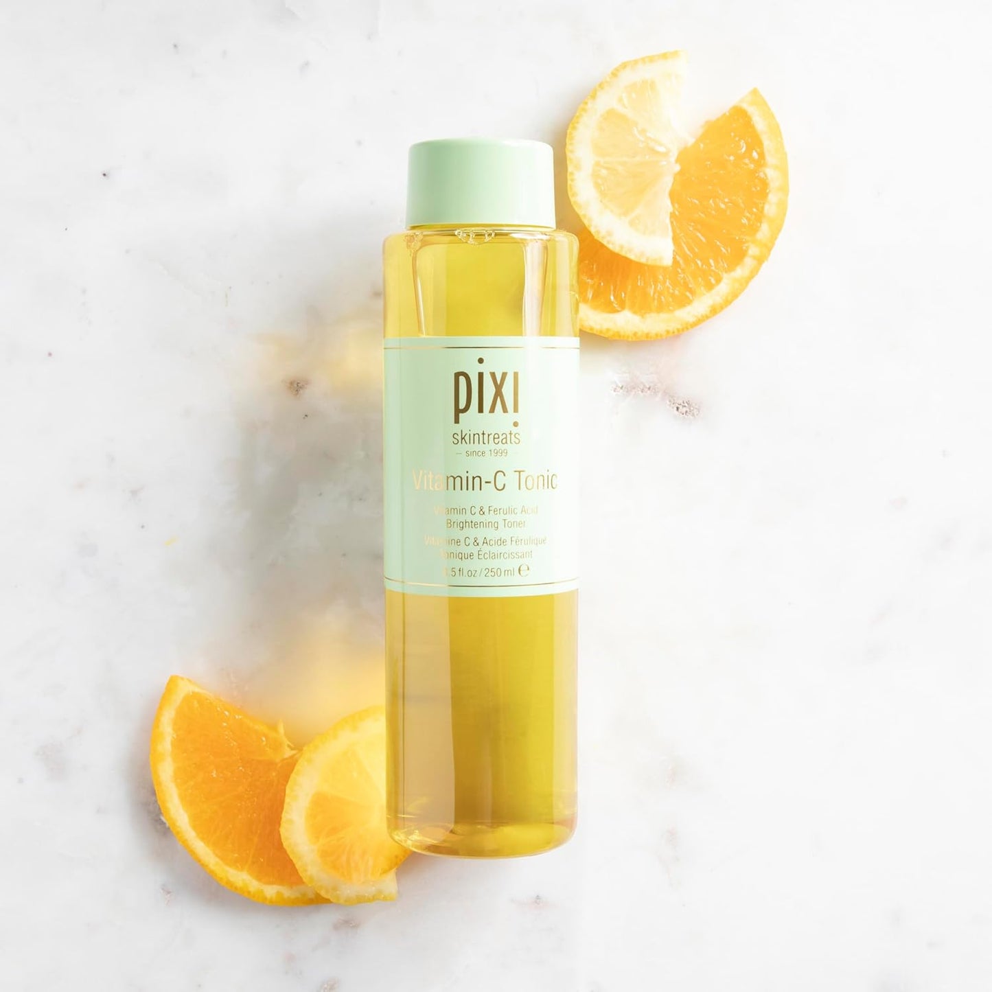 Pixi Vitamin-C Tonic,Brightening & Soothing Facial Toner, Boost Skin Luminosity, Infused with Vitamin-C & Ferulic Acid, Alcohol Free Daily Toner (250ml / 8,5 fl oz)-FemmiqueWomen