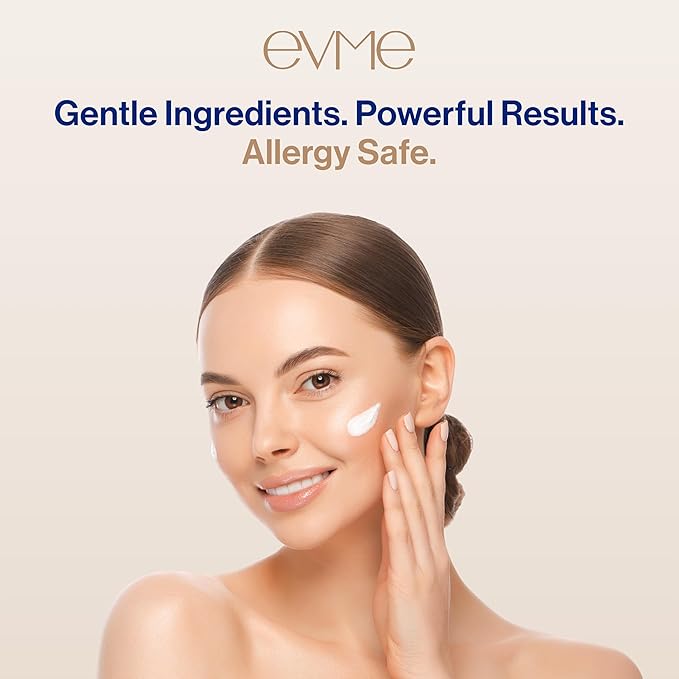 Evme Gentle Cleansing Powder – Kaolin Clay Face Wash with Vitamin C & Lotus Root Seed – Fragrance-Free, Dermatologist-Tested Cleanser for Sensitive, Reactive Skin – Hydrating, Soothing & Refreshing-FemmiqueWomen
