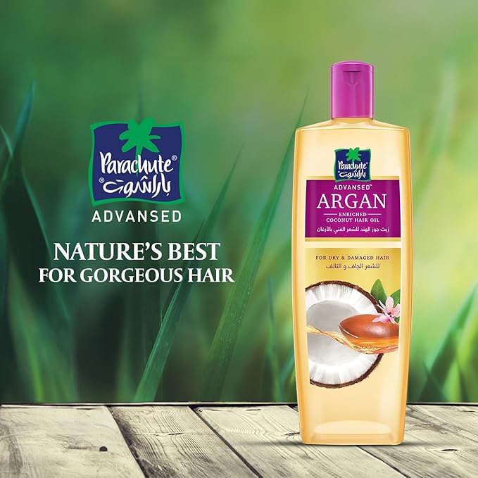Parachute Advansed Argan Hair oil & Argan Shampoo-FemmiqueWomen