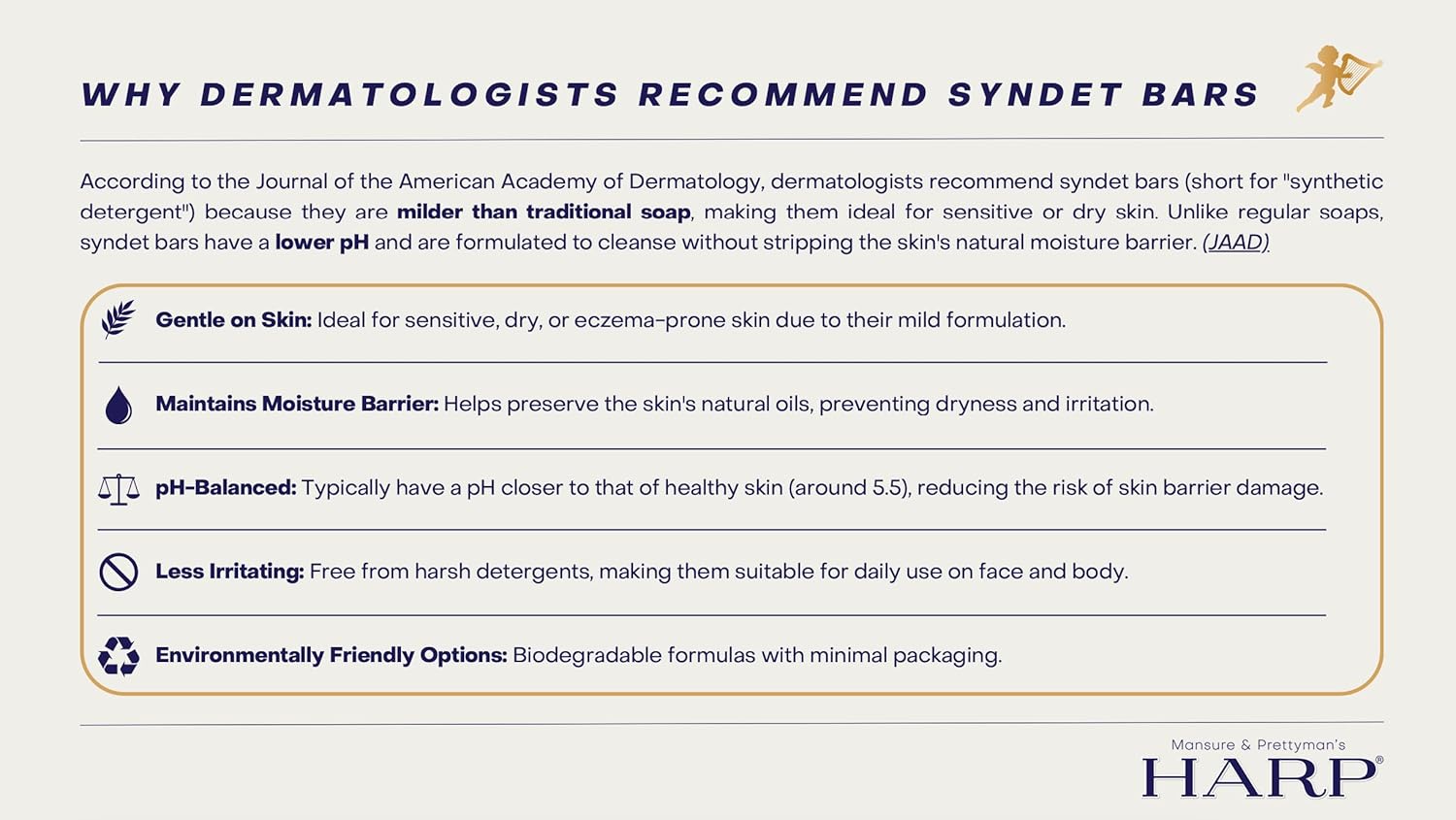 HARP pH-Balanced (5.0-6.0) Exfoliating Body Wash Bar - FRAGRANCE FREE. Bamboo Powder Exfoliation -the perfect consistency. Soap/Lye/Preservative/Dye/Masking agent-Free. Non-comedogenic. 5oz-FemmiqueWomen