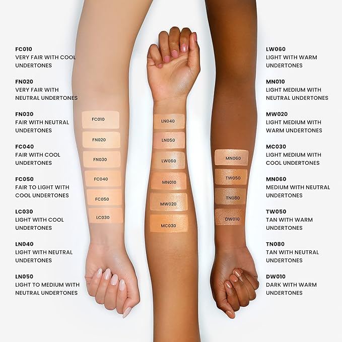 JOAH Crystal Glow Peptide-Infused Foundation, 2-in-1 Multitasking Korean Makeup with Blurring Face Primer, Luminizer, Hydration & Skin Defense for a Flawless Finish, 1.01 Oz, Light Medium Cool-FemmiqueWomen