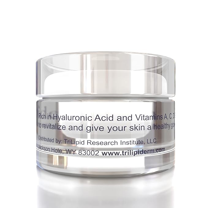 Trilipiderm Rehydration Night Crème .5oz Travel Size Night Rejuvenation with Anti-Aging Hyaluronic Acid and Retinol-FemmiqueWomen