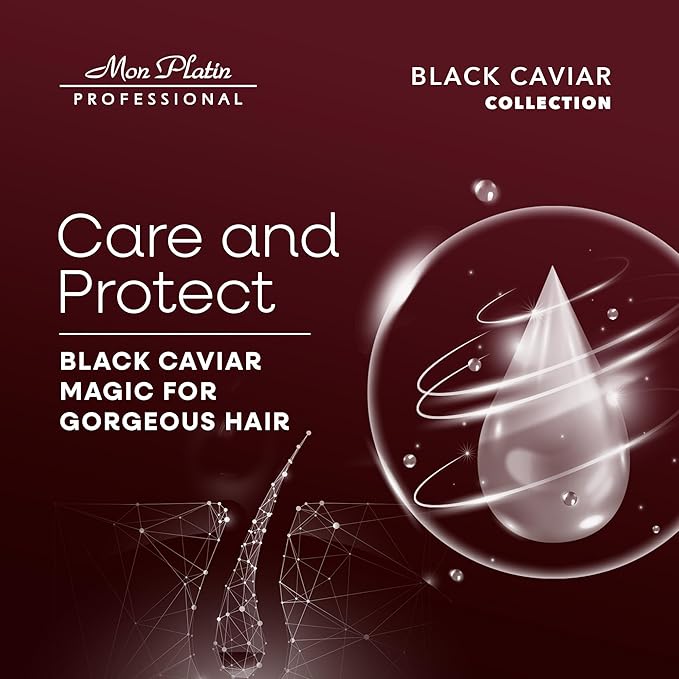 Mon Platin Black Caviar Total Clean Anti-Dandruff Shampoo - 500ml (17oz)-FemmiqueWomen