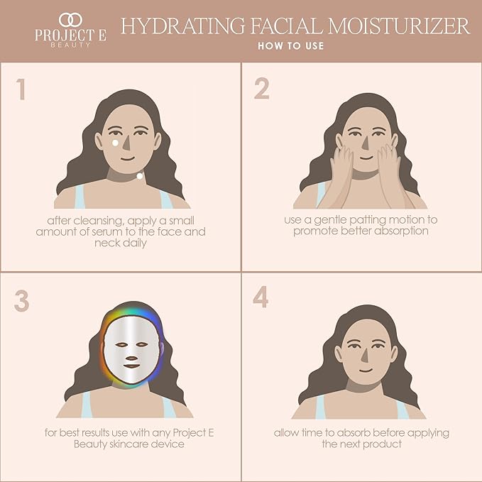 Project E Beauty Nourishing Facial Moisturizer Anti-Aging Skincare| Daily Hydration | For Face And Neck | Smooths & Softens Skin | Reduces Wrinkles & Fine Lines | For Day & Night Use | 50g-FemmiqueWomen