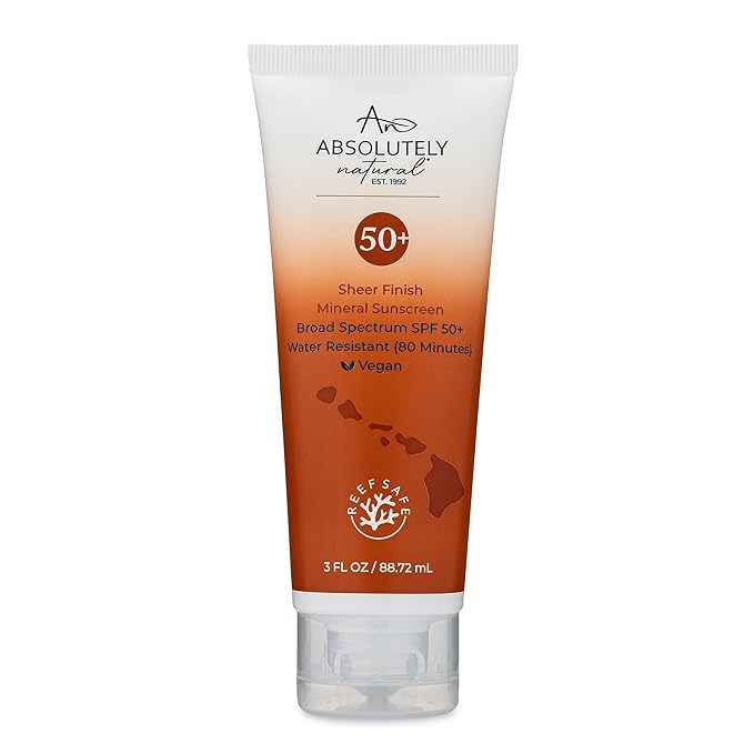 SPF 50+ Mineral Sunscreen Lotion - Anti-Aging Sunblock for Body & Face, Made with Rose Hips, Aloe, Zinc Oxide and Other Cruelty Free and Reef Safe Ingredients - Made in USA-FemmiqueWomen