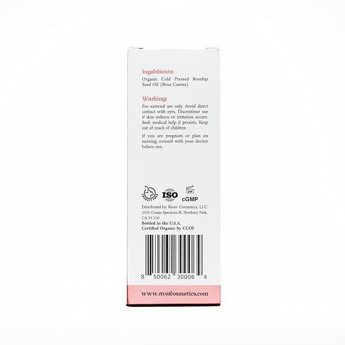 Organic Rosehip Oil, Cold Pressed Rosehip Oil for Face, Skin Care, Gua Sha, and Hair Care, USDA Certified Organic 100% Pure, Hexane Free, 4 Fl Oz.-FemmiqueWomen