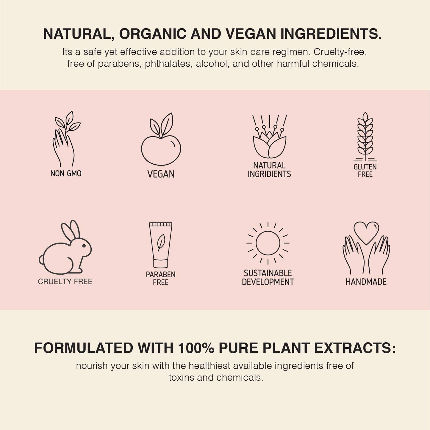 Peony Multi-Use Oil for Face, Body and Hair - Organic Blend of Apricot, Vitamin E Sweet Almond Oil for Dry Skin, Rose Petals & Bergamot Essential Oil - 4 Fl Oz-FemmiqueWomen