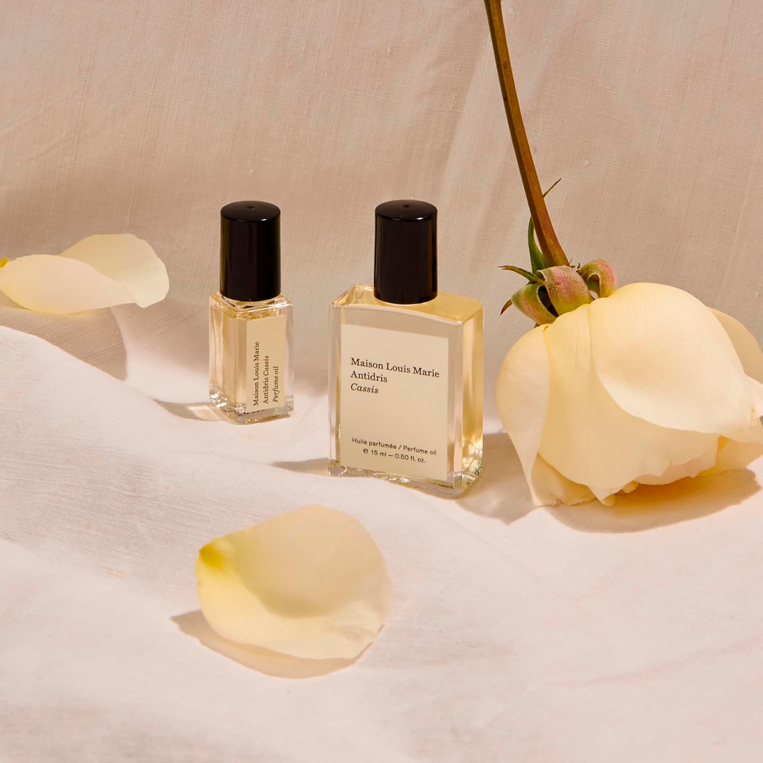 Maison Louis Marie - Antidris Cassis Natural Roll-On Perfume Oil Sample | Luxury Clean Beauty + Non-Toxic Fragrance (0.1 fl oz | 3 ml)-FemmiqueWomen