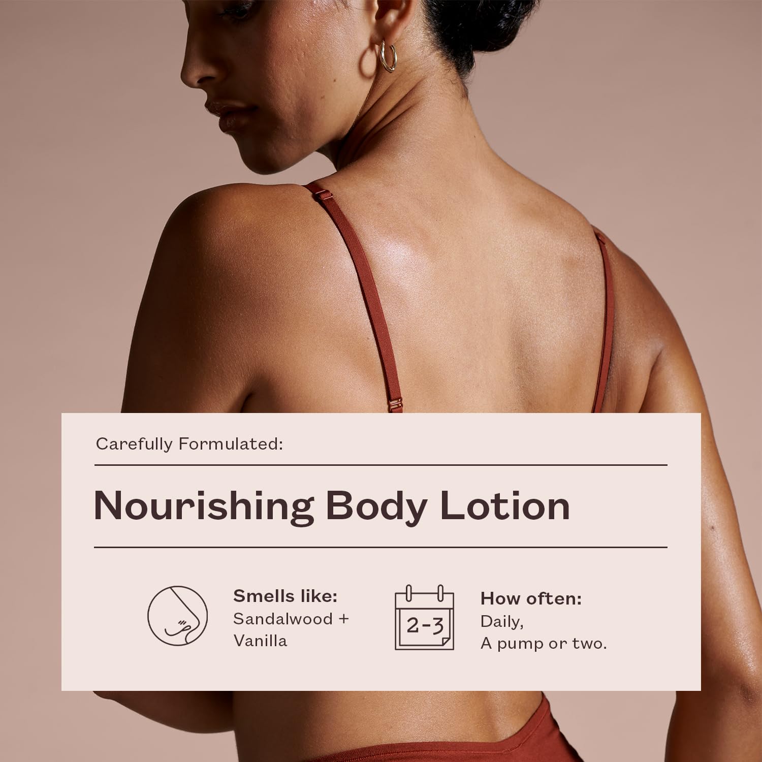 frank body Nourishing Body Lotion | Decadent Cream for Gentle, Calming & Long-Lasting Hydration | Oat Extract, Avocado Oil & Squalane | Sandalwood & Vanilla Scent | Vegan & Cruelty Free | 250ml-FemmiqueWomen