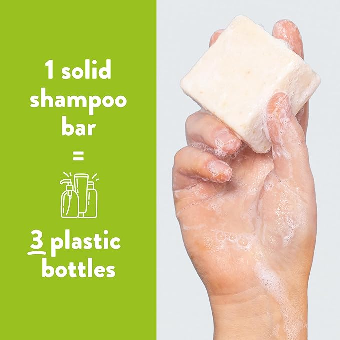 Ethique Heali Kiwi - Calming Solid Shampoo Bar for Dry, Itchy, Flaky, and Oily Scalps and Hair - Vegan, Eco-Friendly, Plastic-Free, Cruelty-Free, 3.88 oz (Pack of 1)-FemmiqueWomen