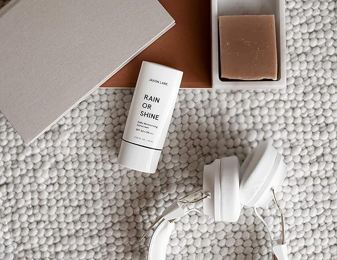 RAIN OR SHINE Anti Aging Face Sunscreen SPF 50 for Clear Skin w/Green Tea, Hyaluronic Acid, Vitamin E Oil, Ginseng, Licorice Root – SPF Moisturizer for Face & Body (Fragrance-Free, 2.03 Fl Oz, 4 pack)-FemmiqueWomen